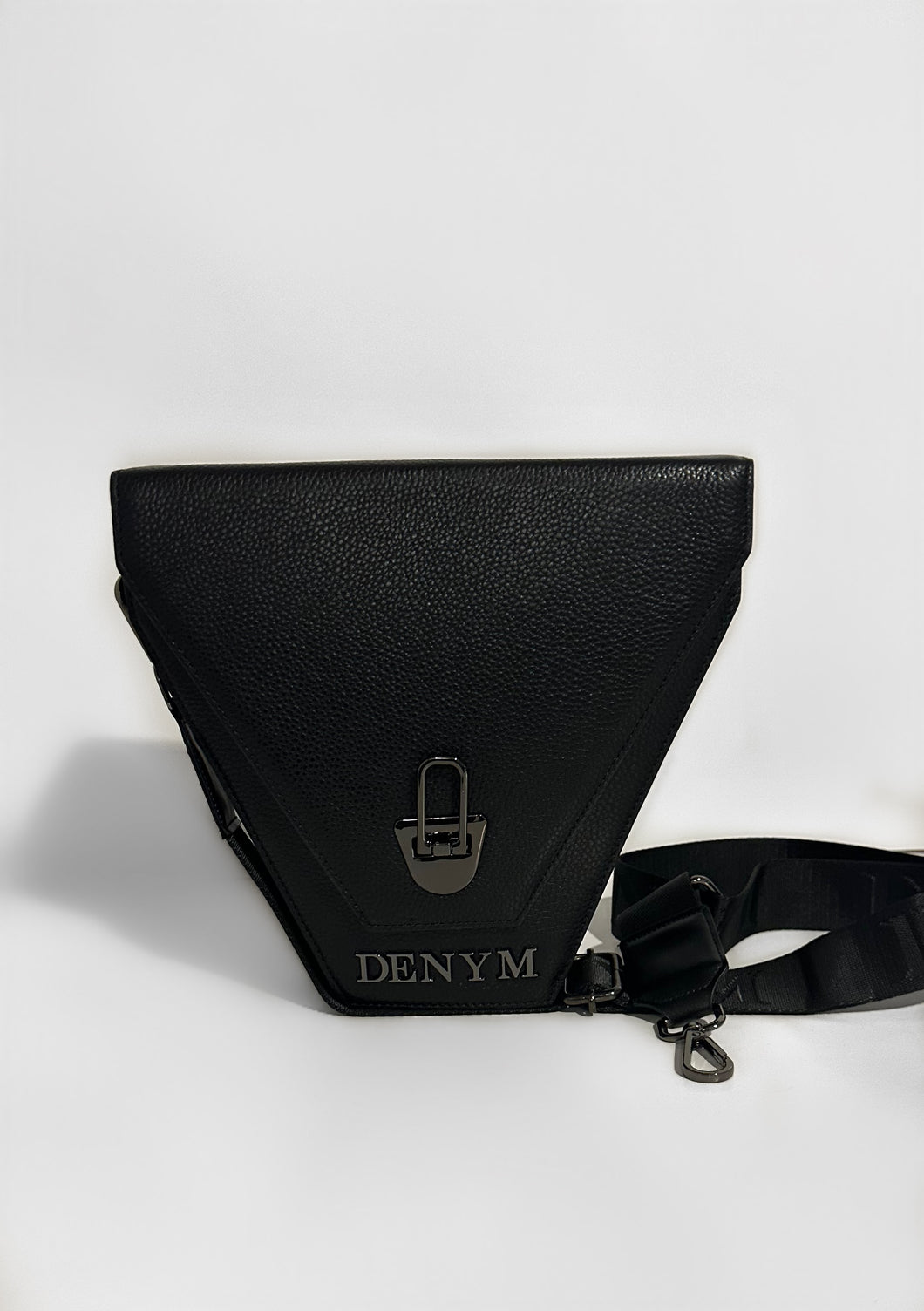 Black Cross Body Pivot Handbag